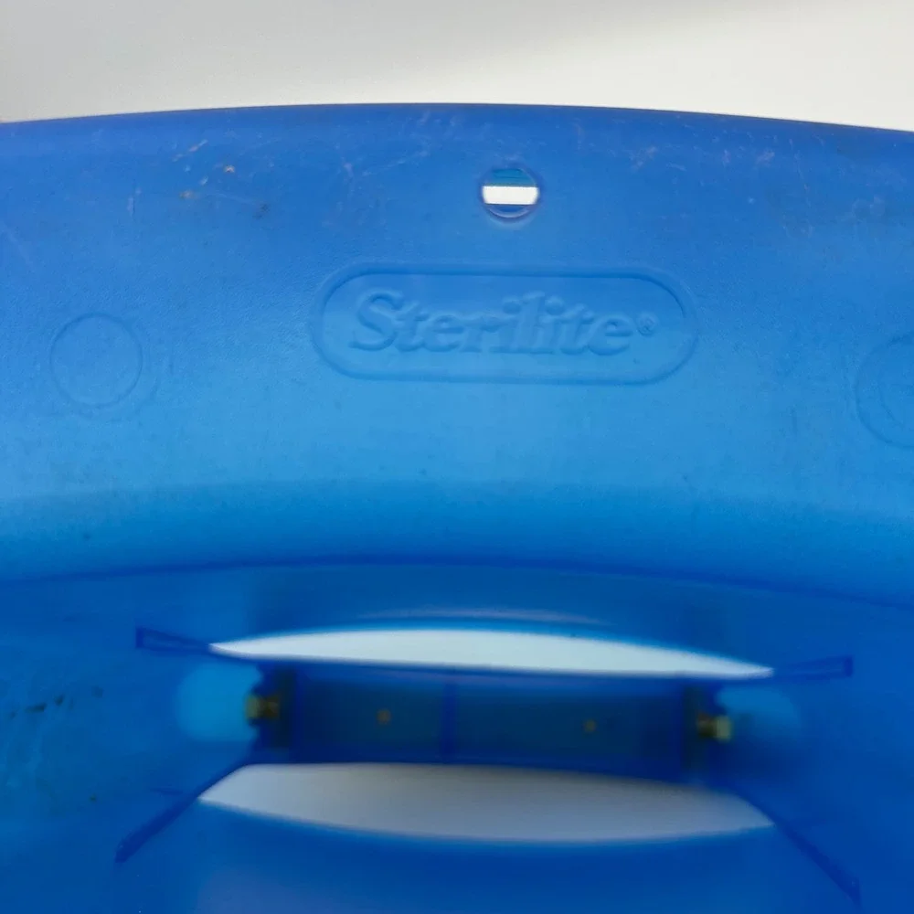 Sterilite Ultra Blue‎ Burst Cleaning Caddy 1581 Yellow Handle Utility Tote 1999